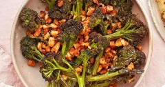 Cumin-Roasted Broccoli with Preserved Lemon Yogurt & Spiced Crumbs