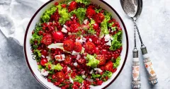 Pomegranate Feta Salad
