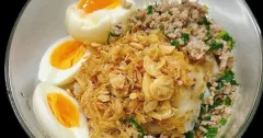 Cách làm nước mắm thịt băm đậm đà chấm bánh cuốn