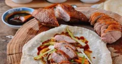 Easy Peking Duck with Homemade Mandarin Pancakes