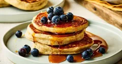 Fluffy Buckwheat Buttermilk Pancakes