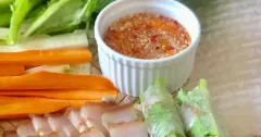 Thịt Heo Ngâm Mắm Cuốn Bánh Tráng Đậm Đà Chuẩn Vị
