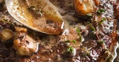 Perfect Pan-Seared Steak with Garlic Butter and Herbs