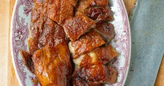 Authentic Chinese Roast Duck with Crispy Skin