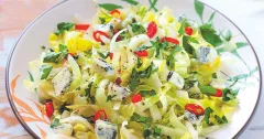 Chicory, Gorgonzola and Chilli Salad