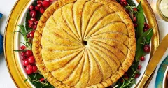 Caramelized Onion, Butternut Squash & Spinach Pithivier