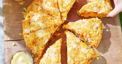 Savory Cheese, Chorizo, and Sun-Dried Tomato Scone Loaf