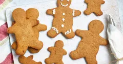 Easy Vegan Gingerbread People