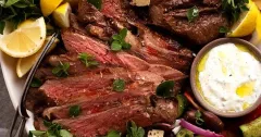 Greek-Style Grilled Butterflied Leg of Lamb