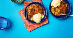 Easy All-in-One Caramel Apple Pudding