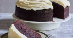 Moist Chocolate Guinness Cake with Cream Cheese Frosting