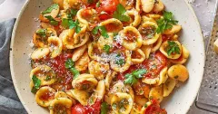 Orecchiette with Butter Beans, Chilli, and Lemon