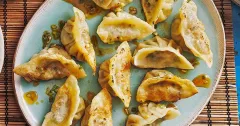 Easy Pan-Fried Pork and Chive Dumplings