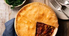 Hearty Corned Beef and Potato Pie