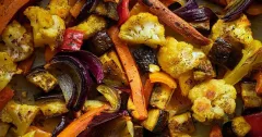 Spiced Roasted Vegetable Traybake