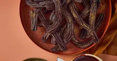 Chocolate Churros with Salted Caramel Chocolate Sauce