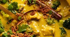 Golden Coconut Chicken Curry with Broccoli