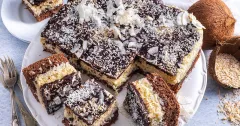 Chocolate Coconut Layer Cake