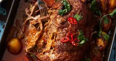 Slow-Roasted Massaman Lamb Shoulder