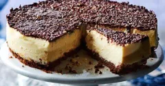 Decadent Chocolate Orange Baked Cheesecake