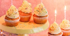 Easy Homemade Funfetti Cupcakes with Cream Cheese Frosting