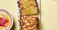 Zesty Lemon Curd and Orange Loaf Cake