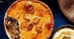 Rich and Creamy Mixed Mushroom Pie with Thyme Pastry