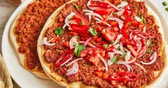 Authentic Homemade Turkish Lahmacun (Thin-Crust Meat Pizza)
