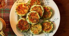 Crispy Parsley Potato Cakes