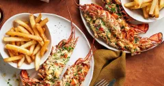 Classic Lobster Thermidor with Creamy Mustard Sauce