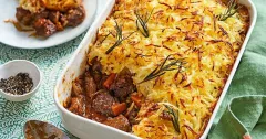 Rosti-Topped Lamb and Rosemary Pie