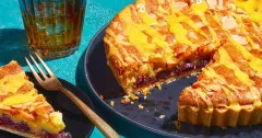 Cranberry and Amaretto Bakewell Tart