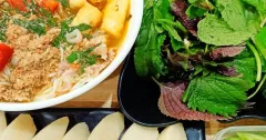 Bún Riêu Cua Thịt Bò Đậu Hũ Chiên Đậm Đà Chuẩn Vị
