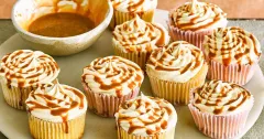 Easy Salted Caramel Cupcakes with Caramel Buttercream