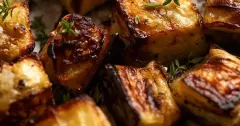 Perfect Oven-Roasted Eggplant Cubes