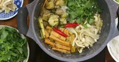 Cách nấu Lẩu Gà Lá É chuẩn vị Đà Lạt thơm ngon tại nhà
