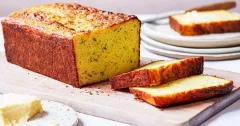 Cheesy Zucchini Cornbread with Mature Cheddar