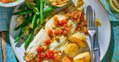 Grilled Whole Fish with Lemon and Rosemary