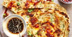 Crispy Chinese Scallion Pancakes (Cong You Bing)