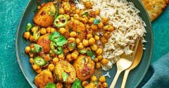 Aloo Chole (Potato and Chickpea Curry)