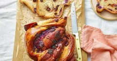 Blueberry and Cream Cheese Babka