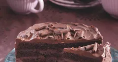 Rich Czech Chocolate Layer Cake with Silky Ganache