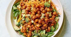 Smoky Chickpea & Raw Veggie Salad