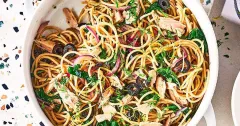 Tuna, Olive & Spinach Wholemeal Spaghetti