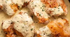 Creamy Mustard Chicken Thighs