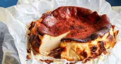 Creamy Burnt Basque Cheesecake