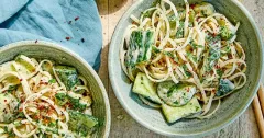 Spicy Sichuan Smacked Cucumber Noodles