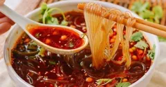 Authentic Suan La Fen (Sichuan Hot and Sour Sweet Potato Noodles)