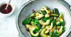 Chiu Chow Smacked Cucumber Salad