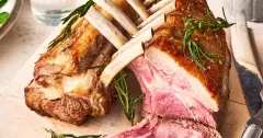 Garlic and Rosemary Roasted Rack of Lamb